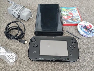 Sistema portátil Nintendo Wii U Mario Kart 8 Deluxe 32 GB negro PROBADO FUNCIONANDO Foto 1 de 2