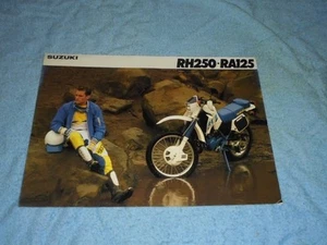 Sj11C/Sf13A Suzuki Rh250/Ra125 Bike Catalogue 2 Cylinder 249Cc PA - Picture 1 of 4