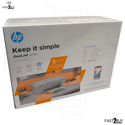 HP DeskJet 2710e All-in-One Drucker mit WLAN, Kopierer & Scanner Instant Ink - Bild 1 von 4