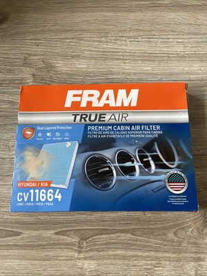 FILTRO DE AIRE CABINA PREMIUM MARCO TRUEAIR N95 CV11664 SE ADAPTA A KIA SORENTO HYUNDAI SANTA Foto 1 de 2