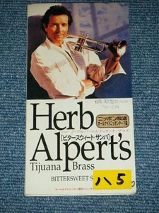 HERB ALPERT Japan 1994 NM Tall 3" inch CD Single BITTERSWEET SAMBA - Picture 1 of 5