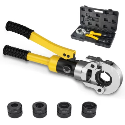 RRRRADIO Hydraulische Presszange TH Ø16-32mm Verbundrohr Rohr Kontur Rohrpresszange DE