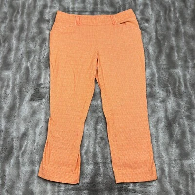 Cartonnier Pants Womens 10 Orange Slacks Charlie Trouser Boho - Image 1 of 4