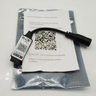 24key Mini IR remote Bluetooth App LED RGB Controller DC5-12V Smart Controller - Image 1 of 4