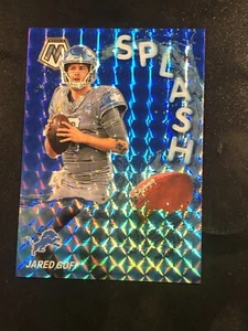 2024 Mosaic Prizm /99 SPLASH! Blue COLOR MATCH #SS-JGF Jared Goff Detroit Lions - Picture 1 of 2