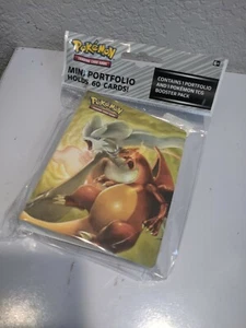 Pokemon TCG Mini Portfolio Unbroken Bonds Holds 60 Cards charizard reshiram - Picture 1 of 2