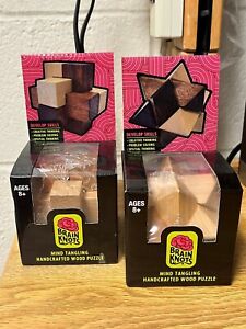 Brain Knots Wooden Cube Puzzle Critical Thinking and Problem Solving 