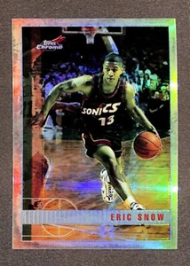 1997-98 Topps Chrome Refractor #189 Eric Snow Sonics - Picture 1 of 3