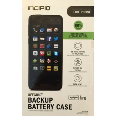 Incipio offGRID Backup Battery Case for Amazon Fire Phone - Black - Image 1 of 4