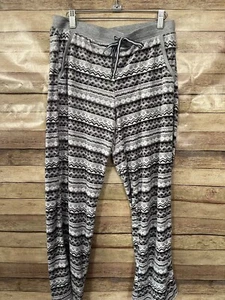 Pantalones de salón de pijama polar para mujer Nautica - gris talla: pequeño - Imagen 1 de 4