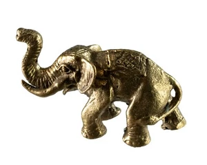 Amuleto Tailandese - Figurina Elefante - Miniatura Talismano - 511 A44 - Picture 1 of 8
