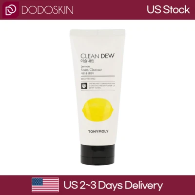 US SELLER TONYMOLY Clean Dew Foam Cleanser 180ml #Lemon - Image 1 of 4