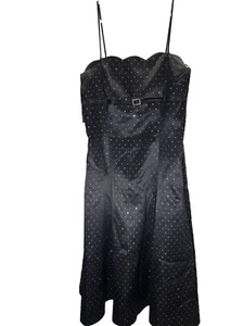 VTG Y2K Roberta Evening Midi Prom Fairy Grunge Whimsygoth Sparkle Dress 11/12 - Picture 1 of 14