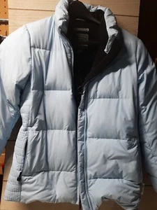 Pacific Trail Cold Weather Collection Womens S Down & Feathers Jacket Baby Blue  - Picture 1 of 15