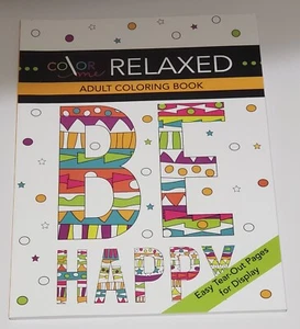Color Me Relaxed Adult Coloring Book - Picture 1 of 1