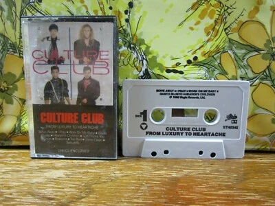Culture Club - From Luxury to Heartache - Cassette Tape 1986 Virgin Boy George  - Image 1 of 4
