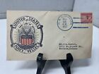 Vintage Cover Envelope Uss Claxton Navy Vessel 1932 Stamp Ww2 U.S Ship Usa