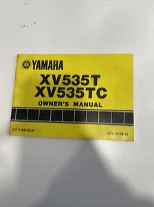 Yamaha XV535T XV535TC Owners Manual 1986 - Picture 1 of 2