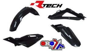 Husqvarna TC 250 / TE 250 / TE 310 2009 - 2013 OEM Racetech Plastic Kit BLACK - Picture 1 of 3