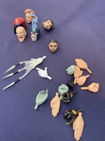 Marvel Legends HEAD AND HANDS LOT Hydra, Dr. Mystic, Bullseye, Onslaught, More Cover