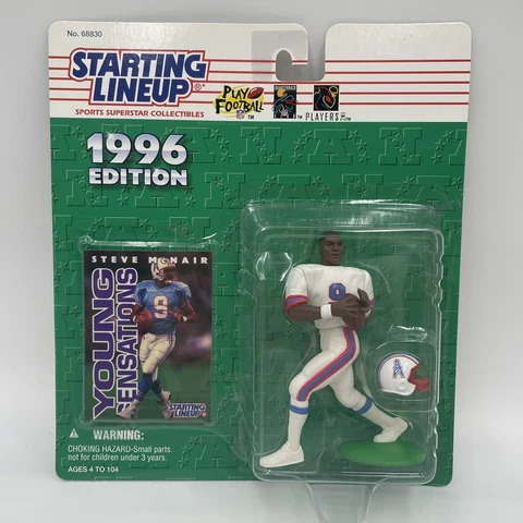 Steve McNair Houston Oilers NFL Starting Lineup Action Figure NIB Kenner Cover