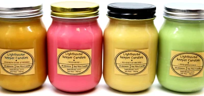 Frankincense and Myrrh 16 oz Soy Candle Free Shipping Strong Scent Hand Poured - Image 1 of 2