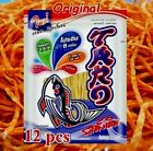 12X Snack Taro Fish Dried Food Flavor Eaweed Bbq Hot Chilli Spicy Halal Korean