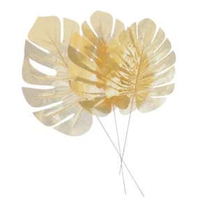 12pcs Tropical Leaves Decor Faux Palm Leaves Artificial Leaves for Decoration... - Picture 1 of 9