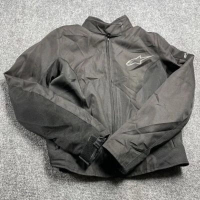 Chaqueta impermeable negra Alpinestars Stella para hombre manga larga cremallera talla XS Foto 1 de 4