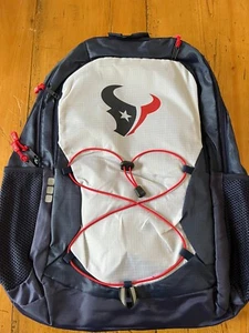 Texans Backpack | Houston NFL Laptop Backpack Navy White Red New! - Picture 1 of 7