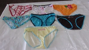 NEW 7 PAIR Girls Size Large * OLD NAVY * Underwear Panties Bikinis - Picture 1 of 4