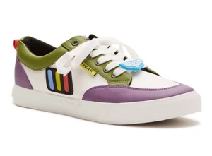NUOVE scarpe da uomo Toy Story BUZZ LIGHTYEAR - taglia 10,5 - RARE basse Disney Pixar - Foto 1 di 6