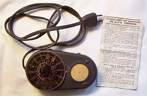Vintage M.C.M. Model H PHOTOMETER Top Zustand - Bild 1 von 5