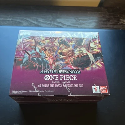 One Piece TCG: A Fist of Divine Speed Booster Box - Image 1 of 4