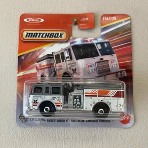 Matchbox 2025 Mainline - 104/125 - Pierce Arrow XT Fire Engine - JBT07 - Picture 1 of 1