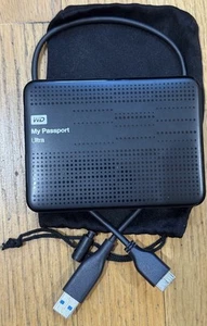 Western Digital My Passport Ultra 2 TB WDBMWV0020BBK USB 3.0 Black - Afbeelding 1 van 2
