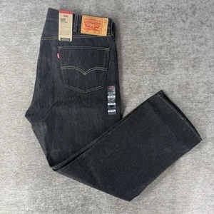 Levi's 501 Original Shrink to Fit Button Fly Jeans Men’s Size 42x32 Dark Wash - Picture 1 of 15