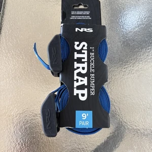 1" HD Tie-Down Straps 9' Pair Iconic Blue - Picture 1 of 1