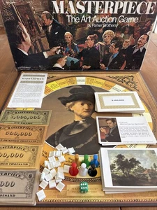 Vintage MASTERPIECE THE ART AUCTION BOARD GAME Parker Brothers 1970 Complete - Picture 1 of 17