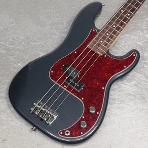 Fender FSR Collection Hybrid II Precision Bass Charcoal Frost Metallic w/gig-bag - Picture 1 of 10
