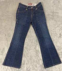 VTG Union Bay Jeans Women Girls Size 10 Flare Leg Y2K 90s Bell Bottom - Picture 1 of 8