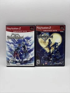 Kingdom Hearts 1 & Chain of Memories - (Sony PlayStation 2) - Greatest Hits - Picture 1 of 5