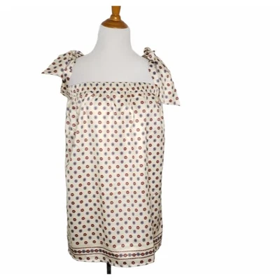 NUEVO Tularosa Perry Top Revolve Lunares Bufanda Estampado Fuera del Hombro Mujeres XS Foto 1 de 4