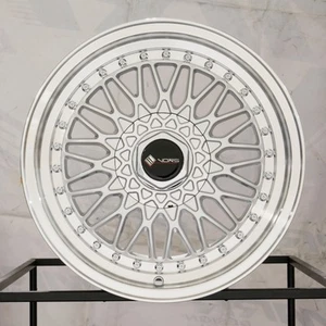 4-New 16" Vors VR3 Wheels 16x7 4x100/4x114.3 30 Silver Rims 73.1 - Picture 1 of 7