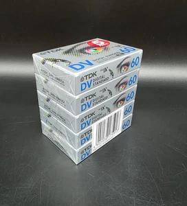 5er Pack TDK Mini DV 60/90 Kassetten ✅ Neu ✅ - Picture 1 of 6