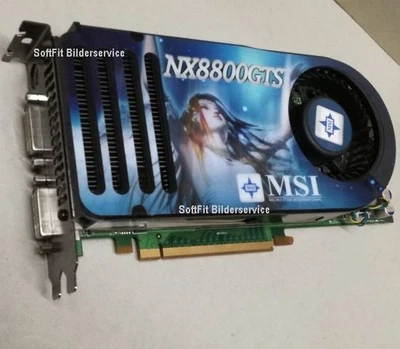 Geforce NX8800GTS Grafikkarte mit 2 x DVI - Bild 1 von 3