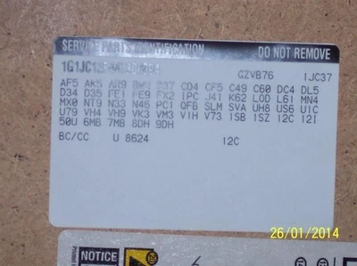 Equipo de audio Radio AM Mono-fm Reproductor de CD Estéreo Compatible 03-05 CAVALIER 10642959 Foto 1 de 4