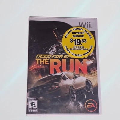 Need for Speed The Run Nintendo Wii 2011 Racing Game Brand New Factory Sealed - Image 1 of 4