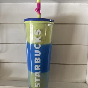 2023 Starbucks | Spring Color Changing Wave Tumbler | 24 oz Venti Cup - Picture 1 of 3