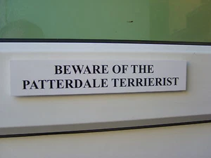 Panneau drôle de porte / porte Patterdale TERRIERIST - Photo 1/1